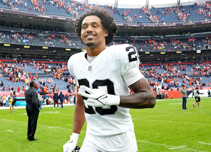 Las Vegas Raiders safety Isaiah Pola-Mao enters the 2024-25 NFL regular season as a money-year player